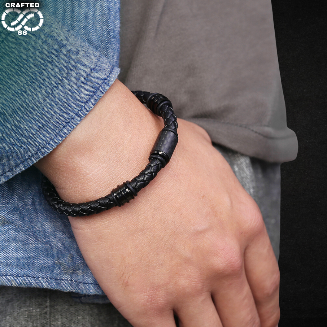 Handmade Multistrand Carbon Fiber Bracelet™