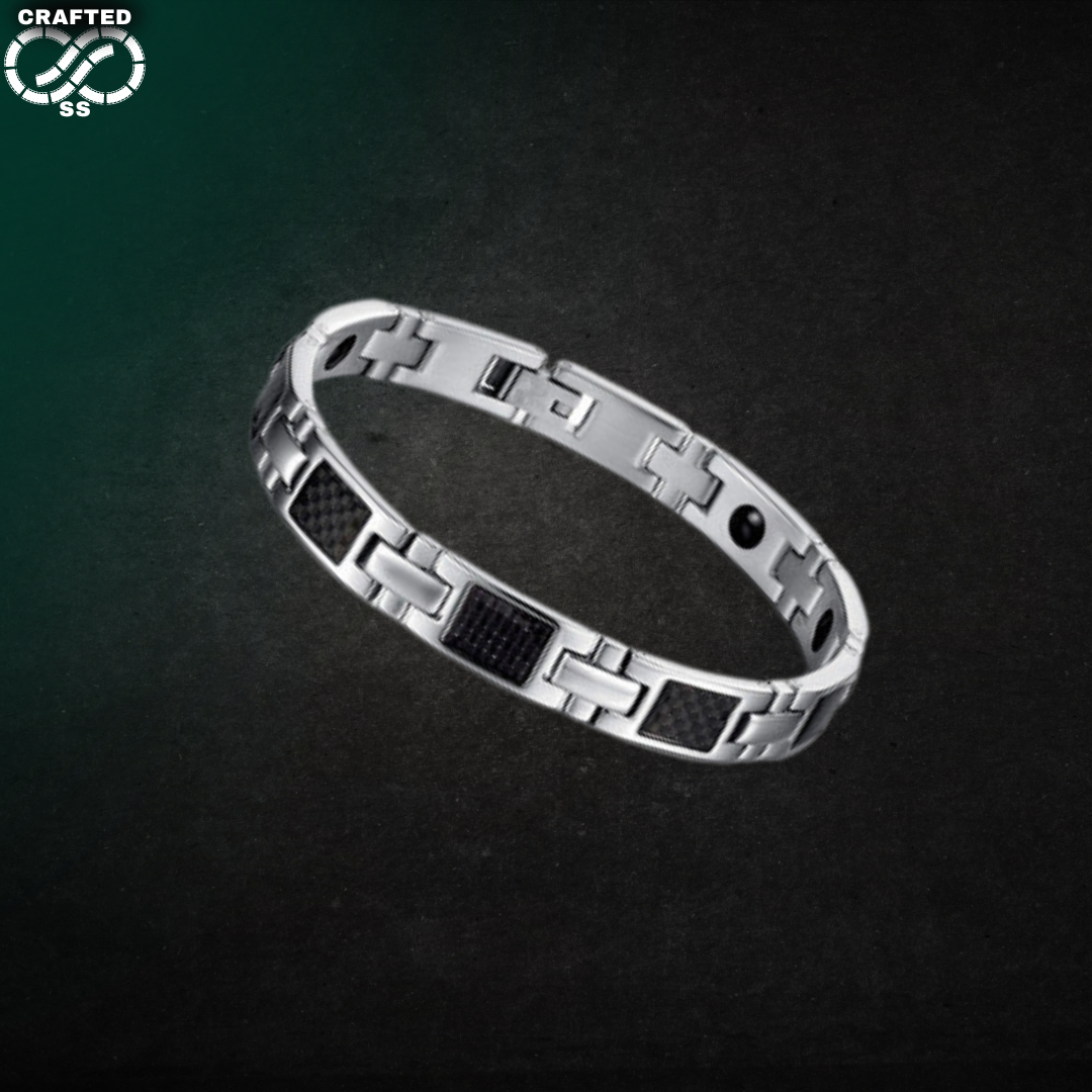 Titanium Carbon Fiber Inlay Bracelet™