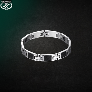 Titanium Carbon Fiber Inlay Bracelet™