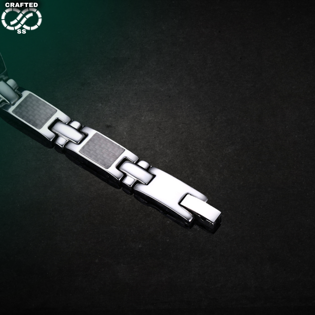 Titanium Carbon Fiber Inlay Bracelet™