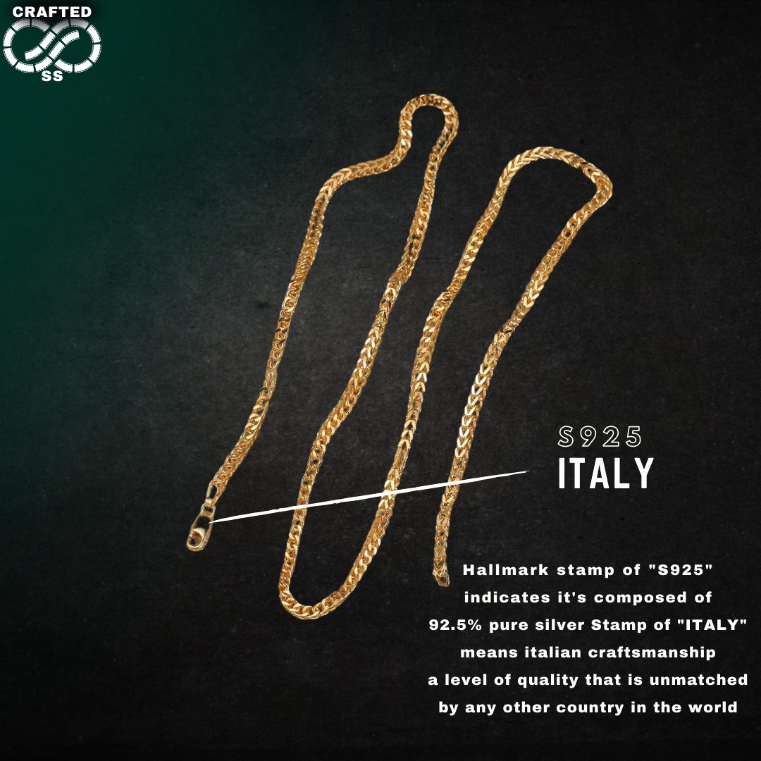 2.5mm 18k Gold Plated Or Silver Curb Link Chain™